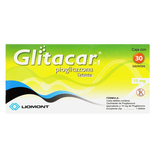 Glitacar-1 15 Mg Tabletas 30