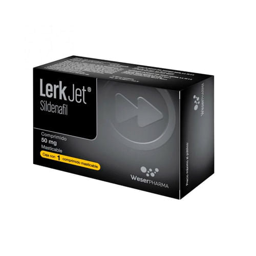 Lerk Jet 50 Mg Con 1 Comprimido Masticable