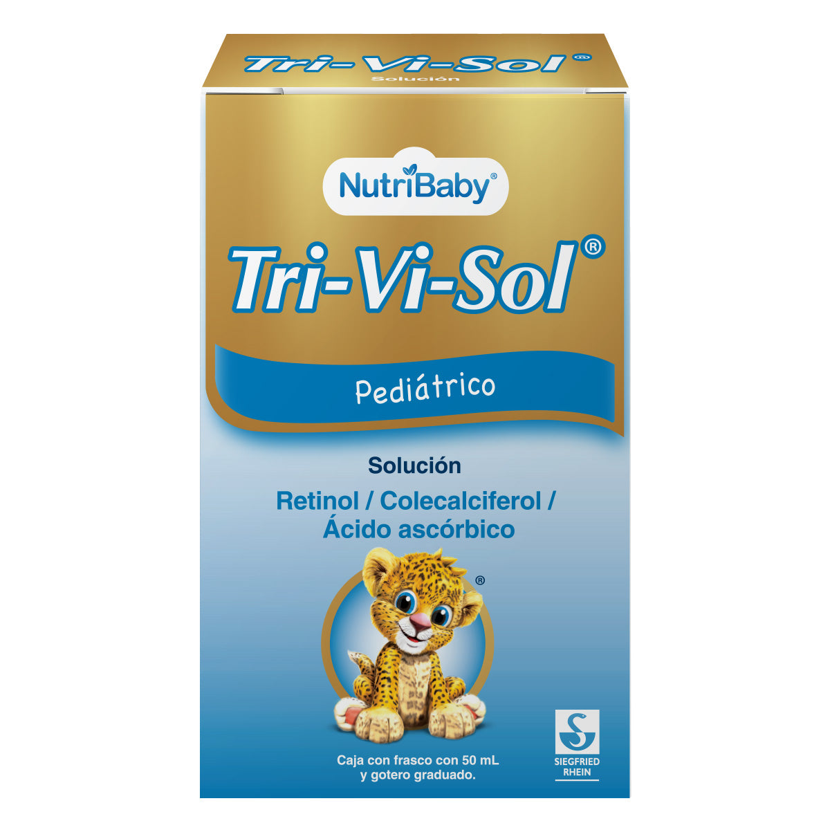 Tri-Vi-Sol - Frasco Con Gotero De 60 Ml (Vitaminas A, D Y C)