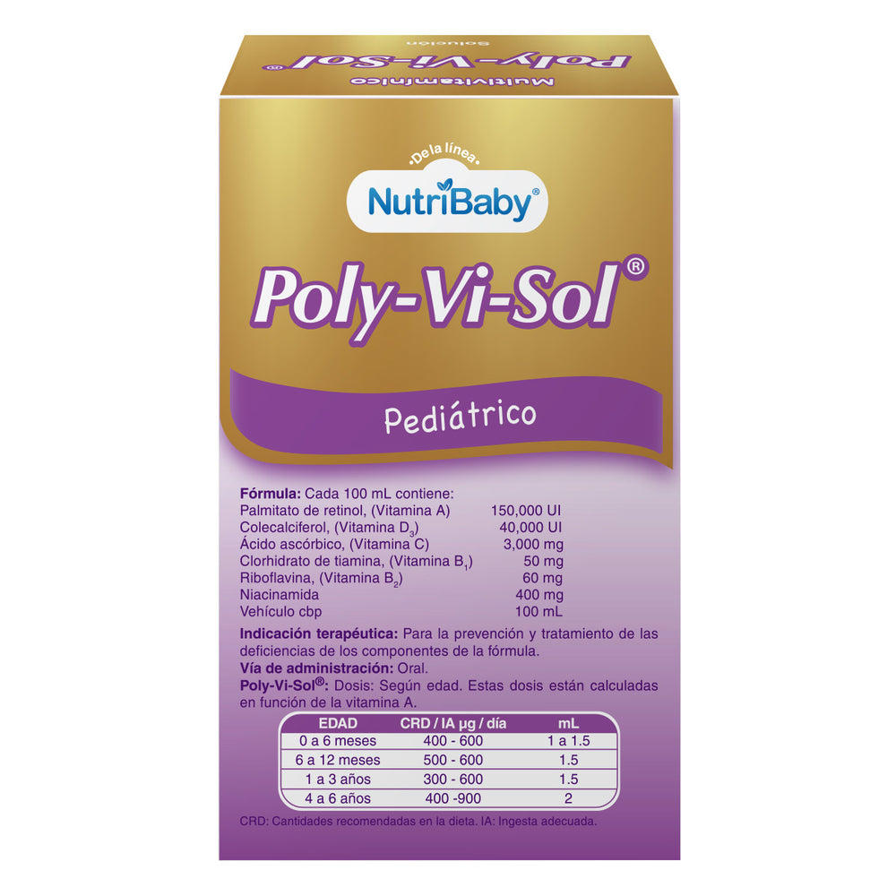 Poly-Vi-Sol - Frasco Con Gotero 50 Ml