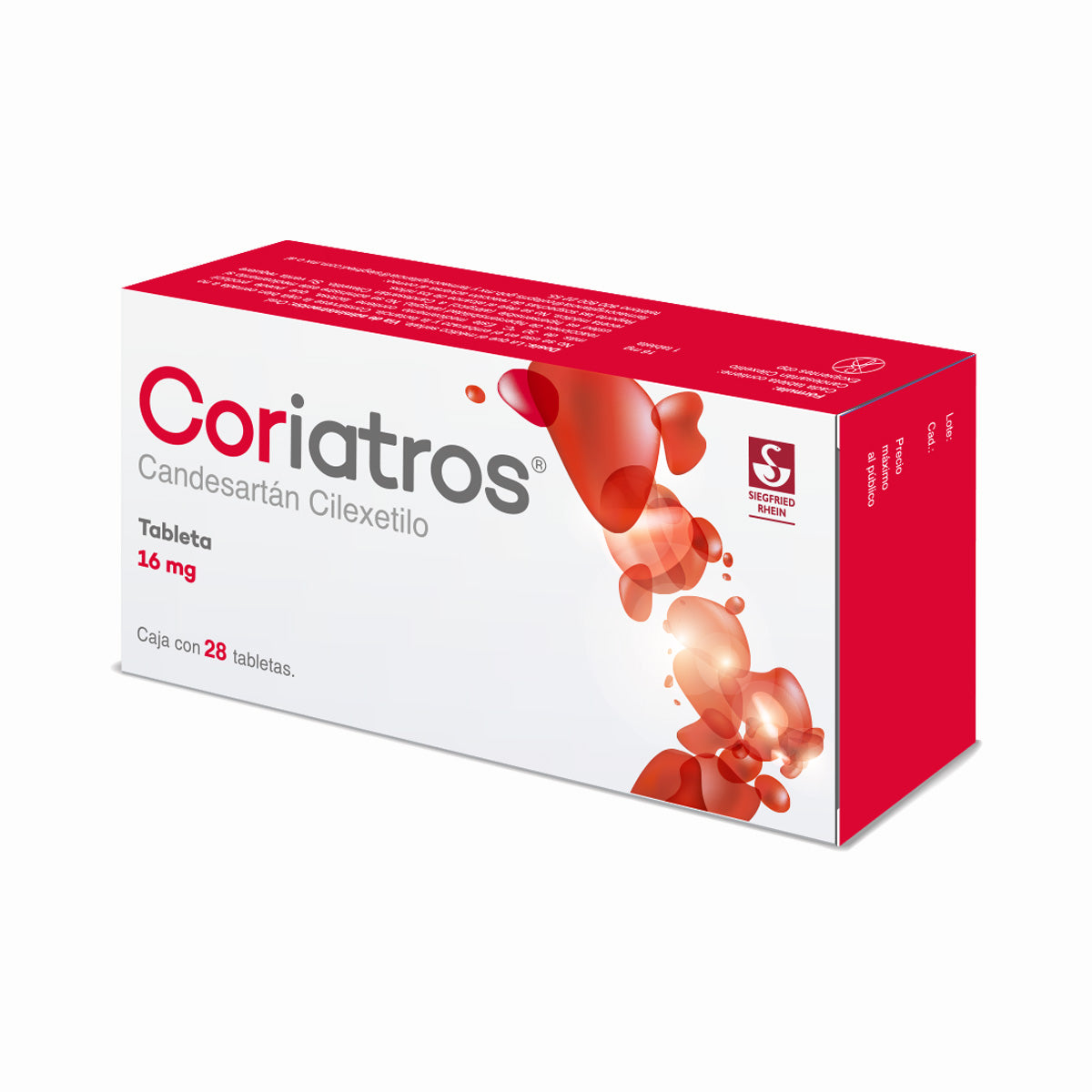 Coriatros 16 Mg Con 28 Tabletas