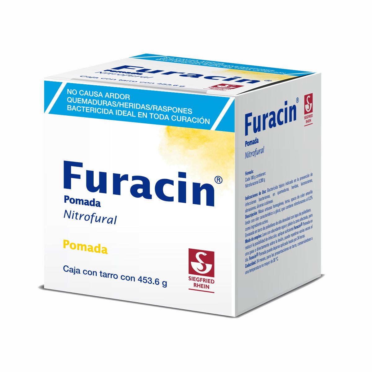 Furacín 453.6 G - Pomada En Tarro (Nitrofural)