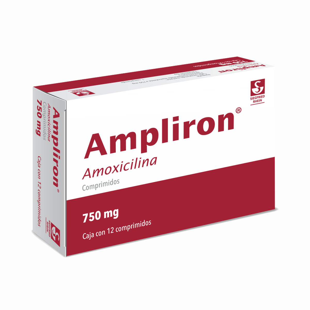 Ampliron 750 Mg Tabletas Con 12