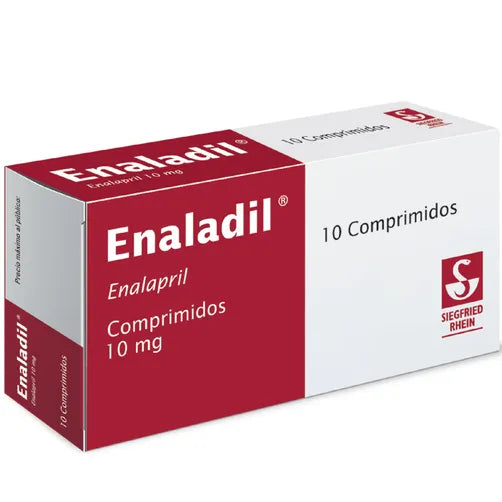 Enaladil 10 Mg Con 30 Comprimidos