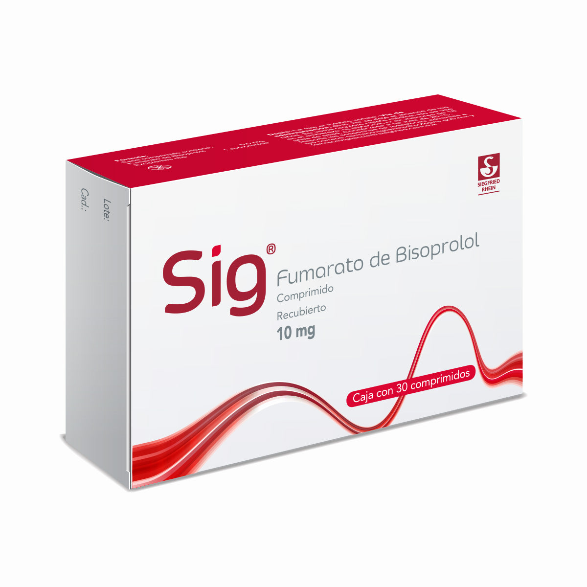 Sig 2.5 Mg - Caja Con 30 Comprimidos (Bisoprolol)
