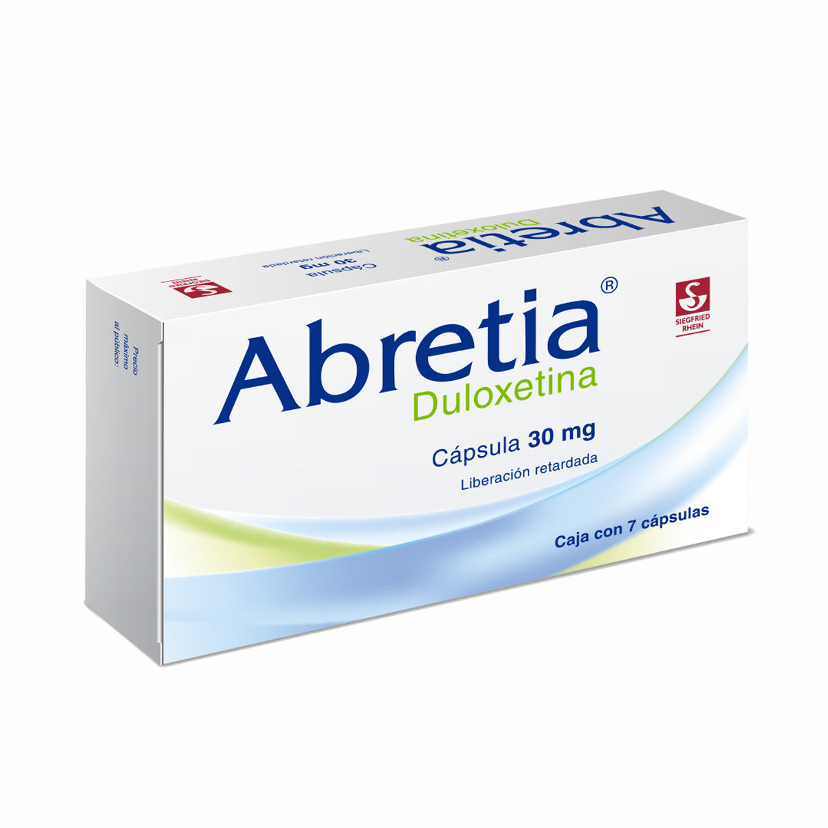 Abretia 30 Mg - Caja Con 7 Cápsulas (Duloxetina)