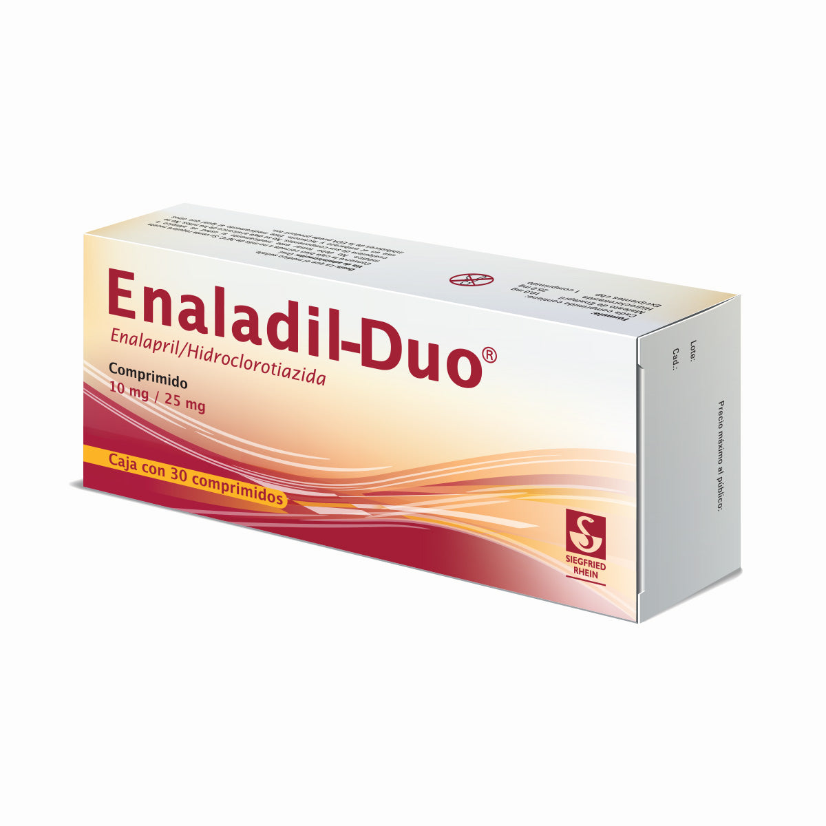 Enaladil-Duo 10 25 Mg Con 30  Comprimidos