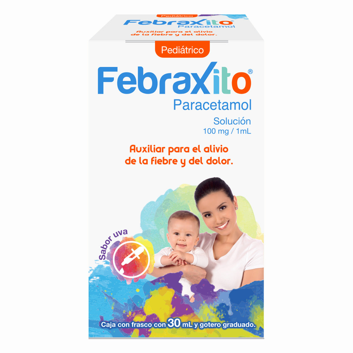 Febraxito 100 Mg - Frasco 30 Ml Paracetamol 7501300420206
