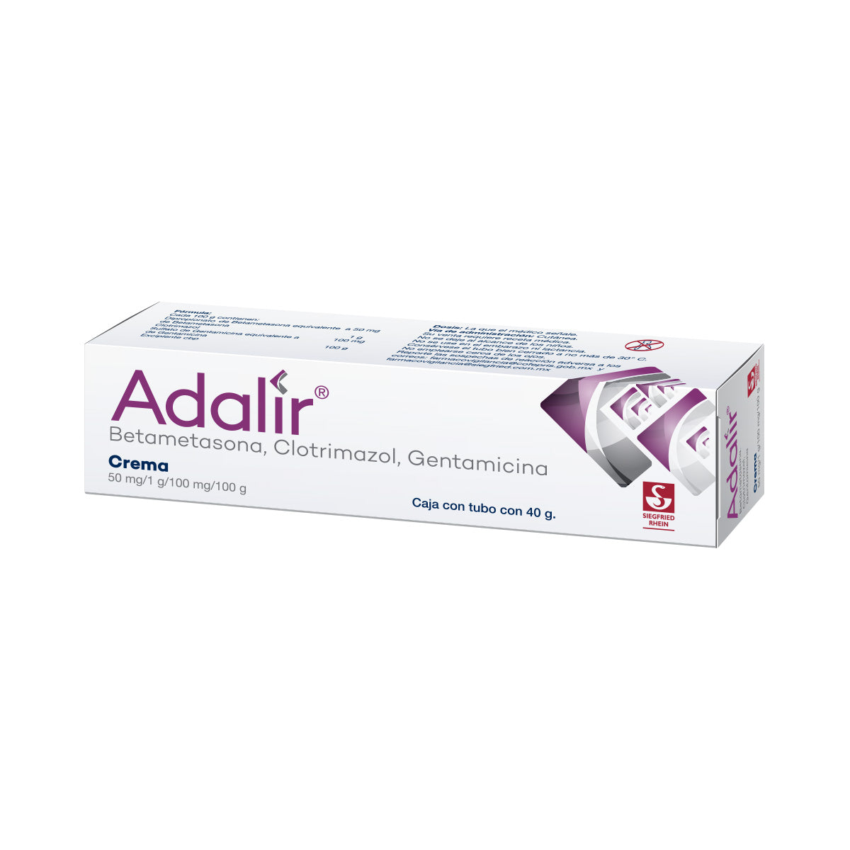 Adalir 50 Mg - Crema En Tubo De 40 Gr (Betametasona)
