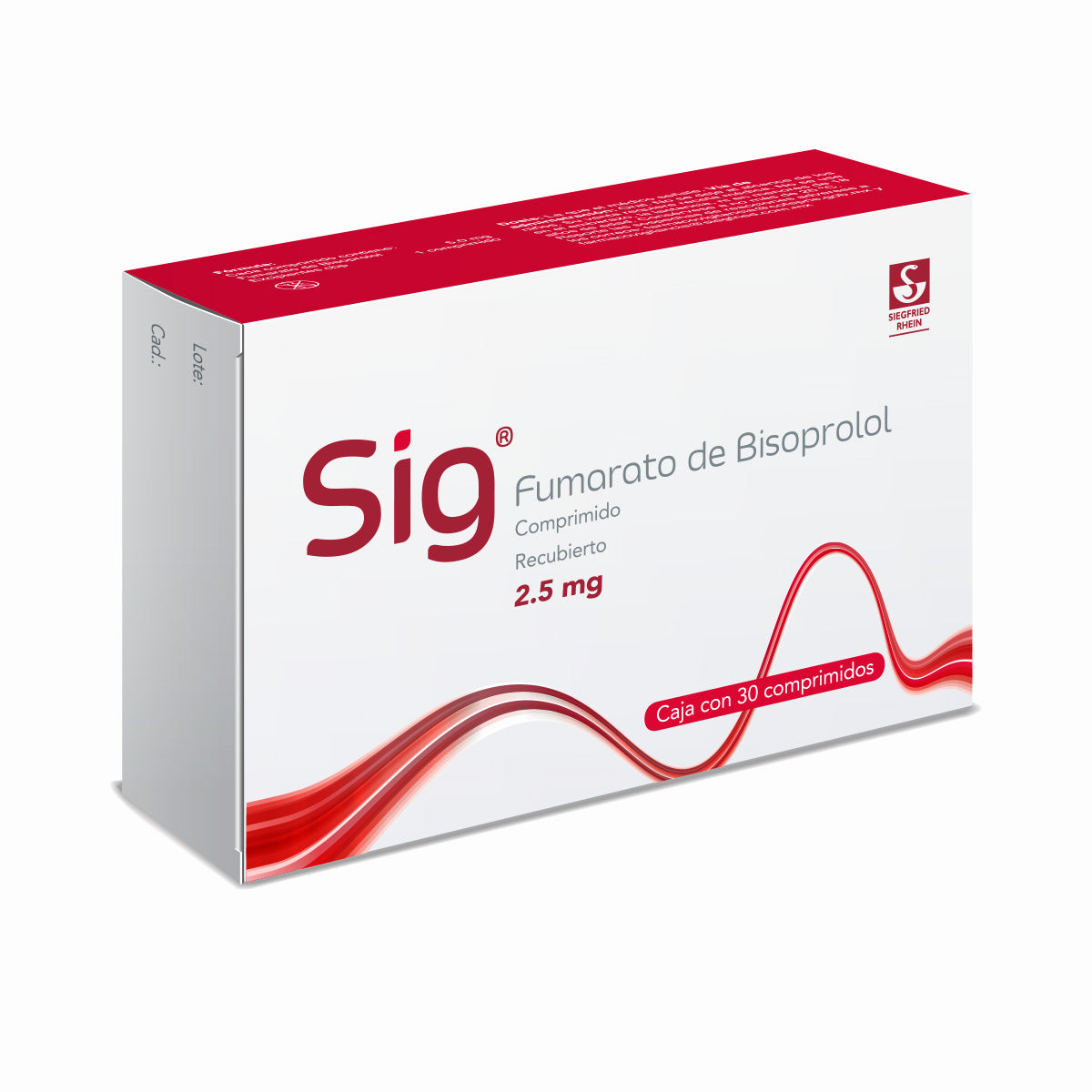 Sig 5 Mg - Caja Con 30 Comprimidos (Bisoprolol)