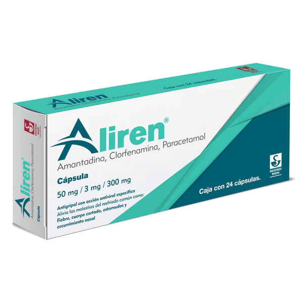 Aliren 50/3/300 Mg Con 24 Capsulas