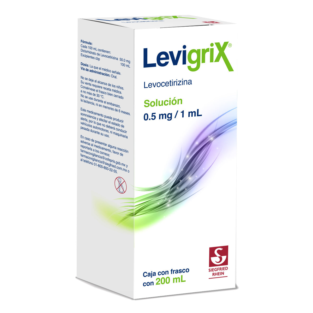 LEVIGRIX 0.5 MG/1 ML SOLUCIÓN 200 ML