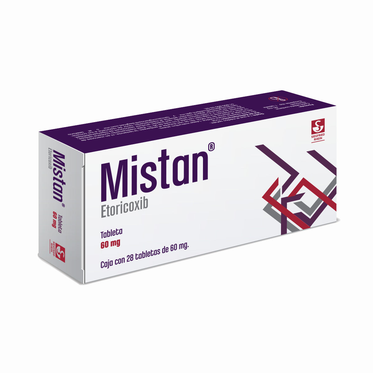 Mistan 60 Mg Con 28 Tabletas
