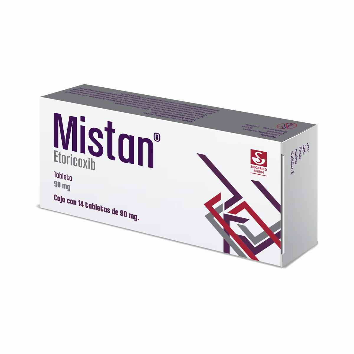 Mistan 90 Mg Con 14 Tabletas