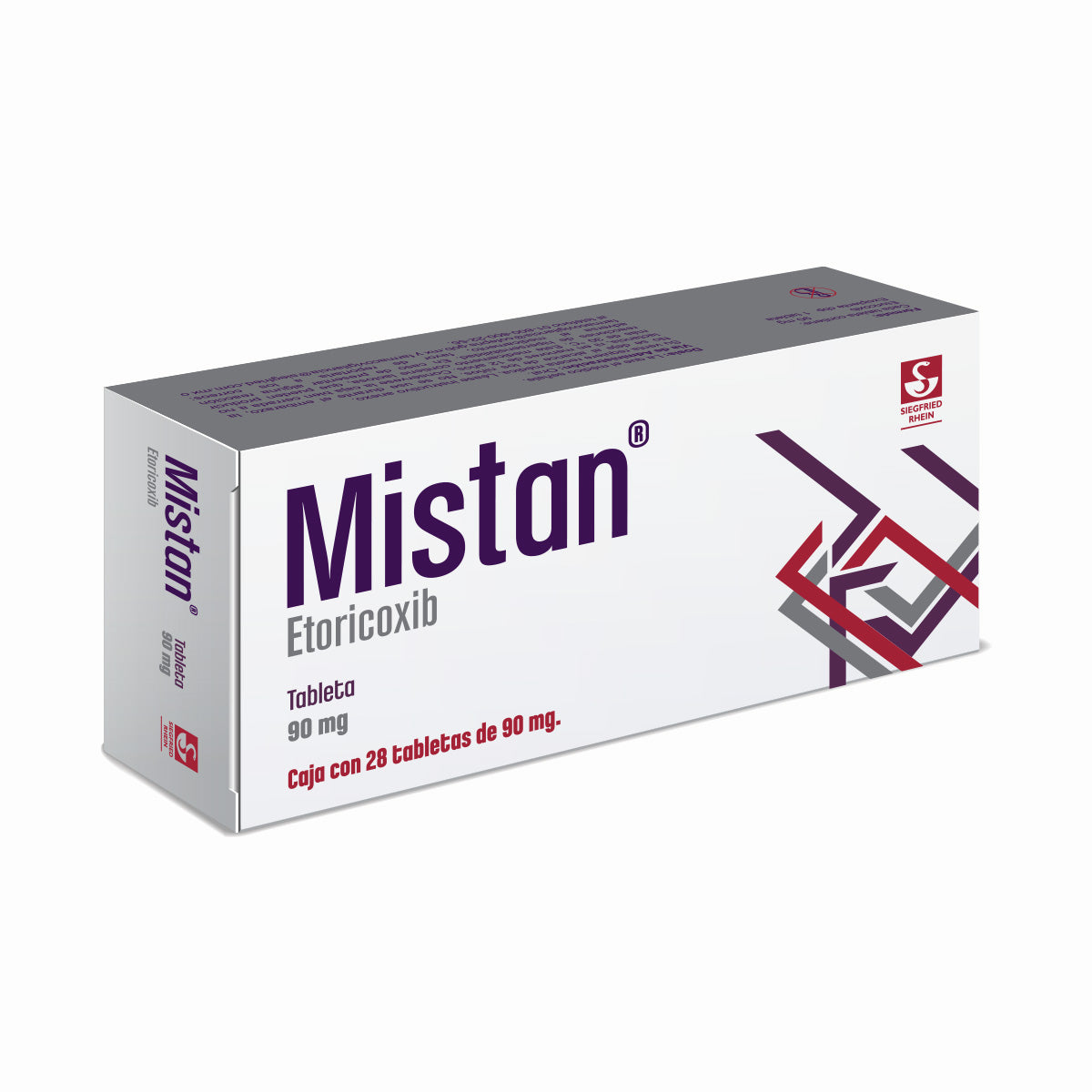 Mistan 90 Mg Con 28 Tabletas
