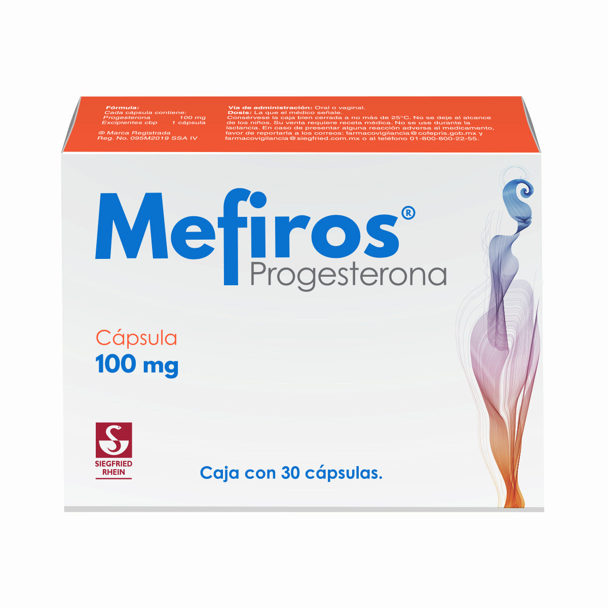 Mefiros 100 Mg Con 30 Capsulas