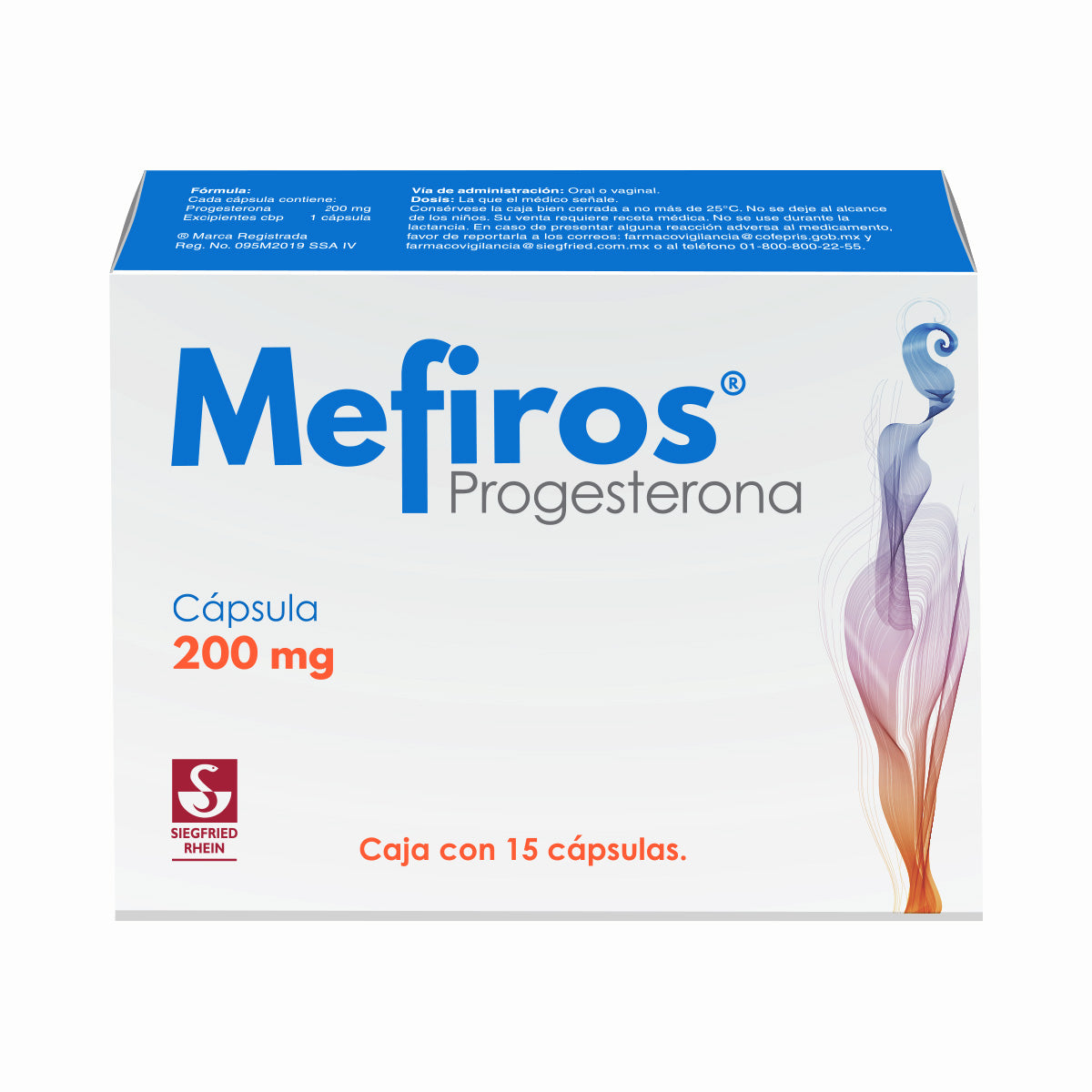 Mefiros 200 Mg Con 15 Capsulas