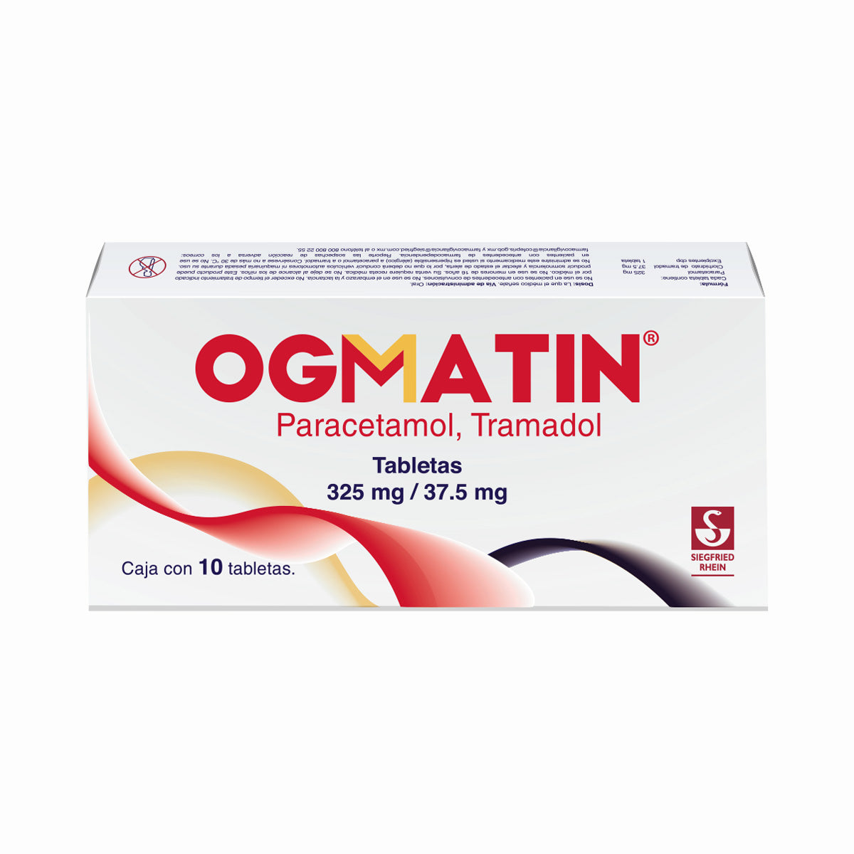 Ogmatin 325Mg/37.5Mg Con 10 Tabletas 