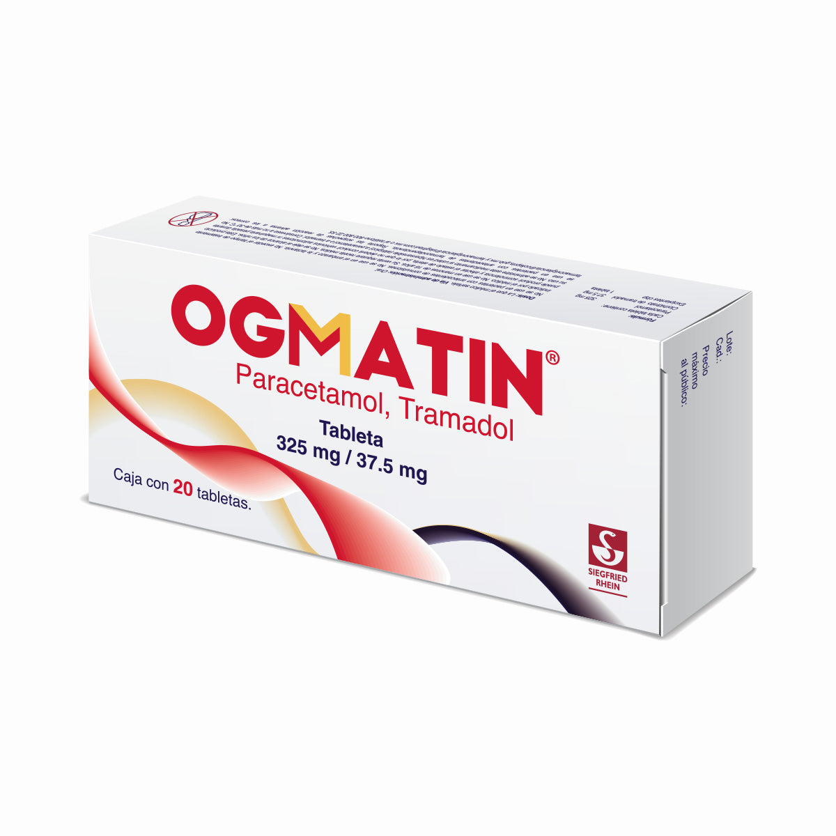 Ogmatin 325Mg/37.5Mgcon 20 Tabletas