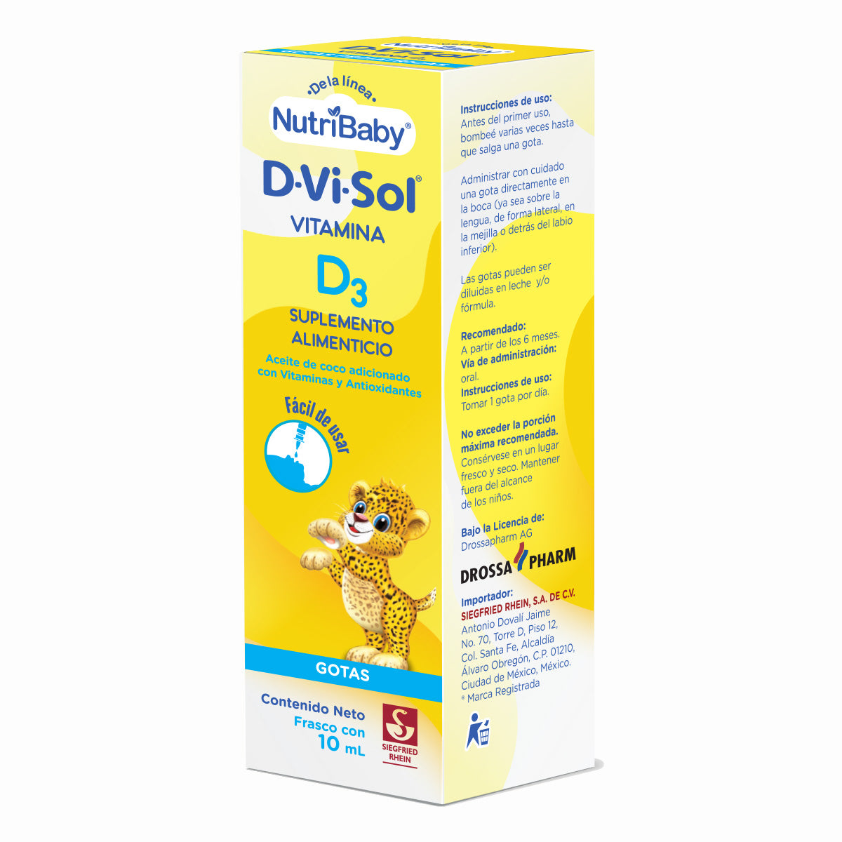 D-Vi-Sol Suplemento Alimenticio 10 Ml Gotas