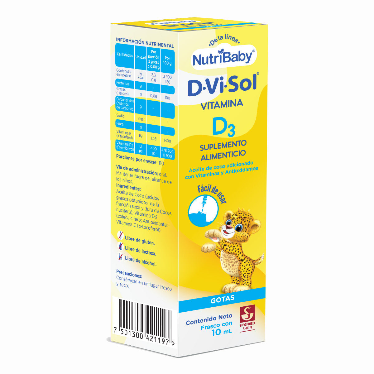 D-Vi-Sol Suplemento Alimenticio 10 Ml Gotas