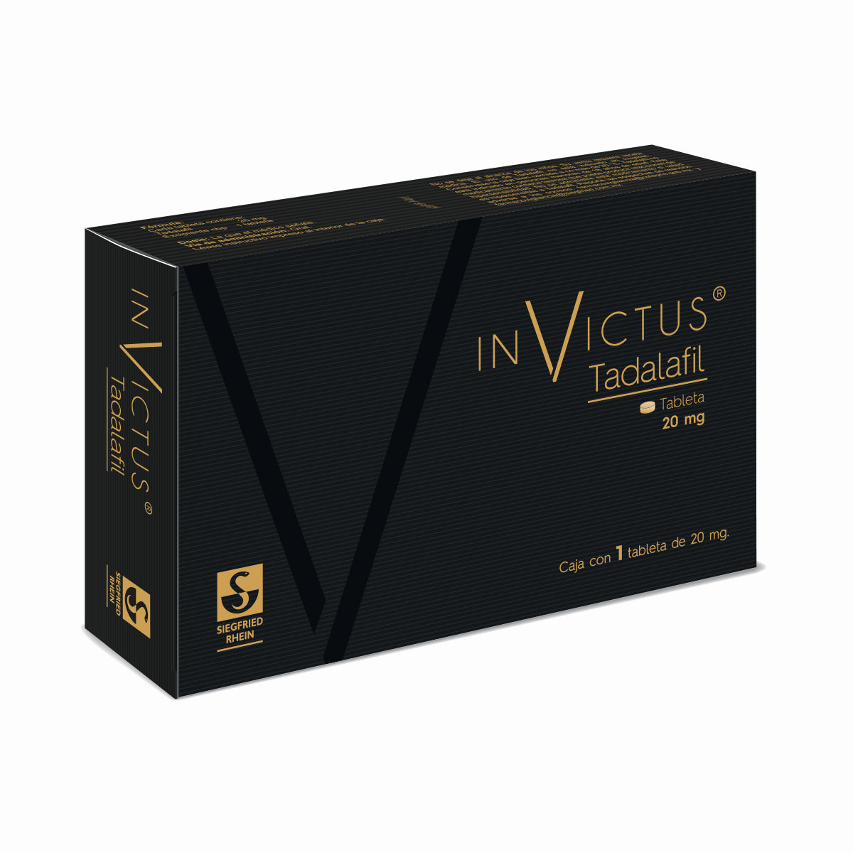 Invictus 20 Mg - Caja Con 1 Tableta (Tadalafil)