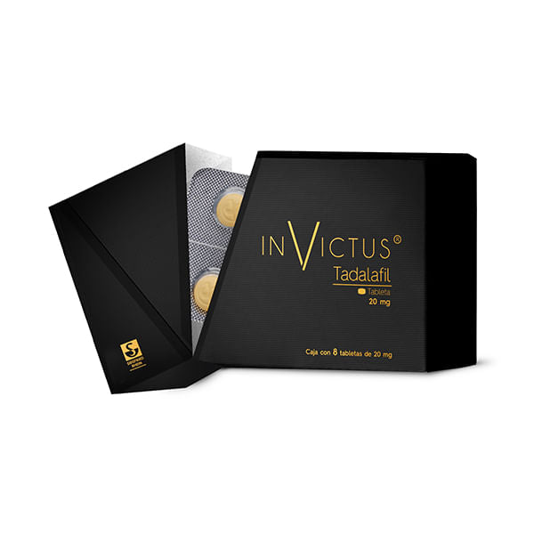 Invictus 20 Mg Con 8 Tabletas