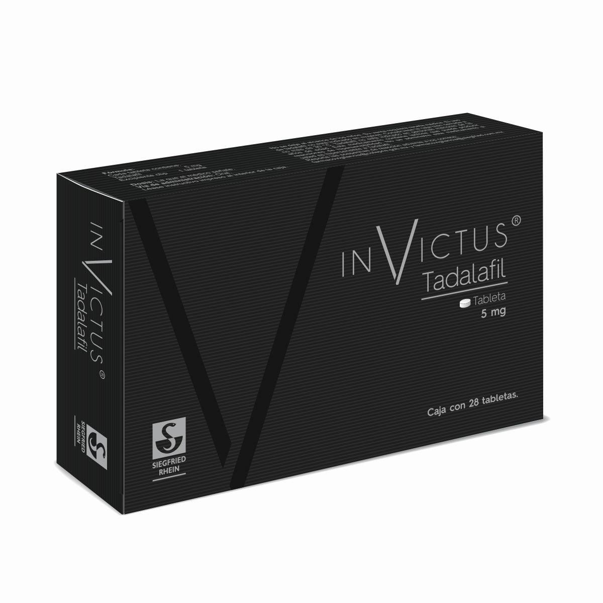 Invictus 5 Mg - Caja Con 28 Tabletas (Tadalafil)