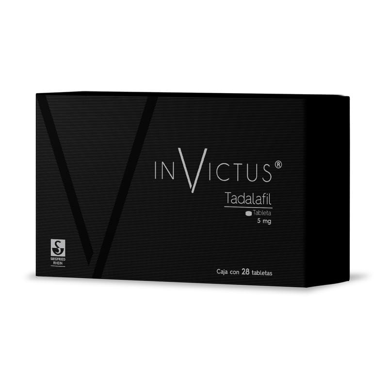 Invictus 5 Mg - Caja Con 28 Tabletas (Tadalafil)