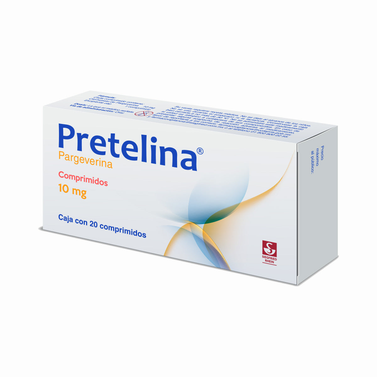 Pretelina 10 Mg Con 20 Comprimidos