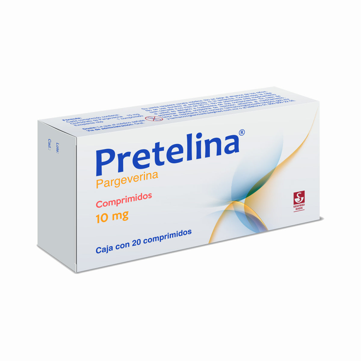 Pretelina 10 Mg Con 20 Comprimidos