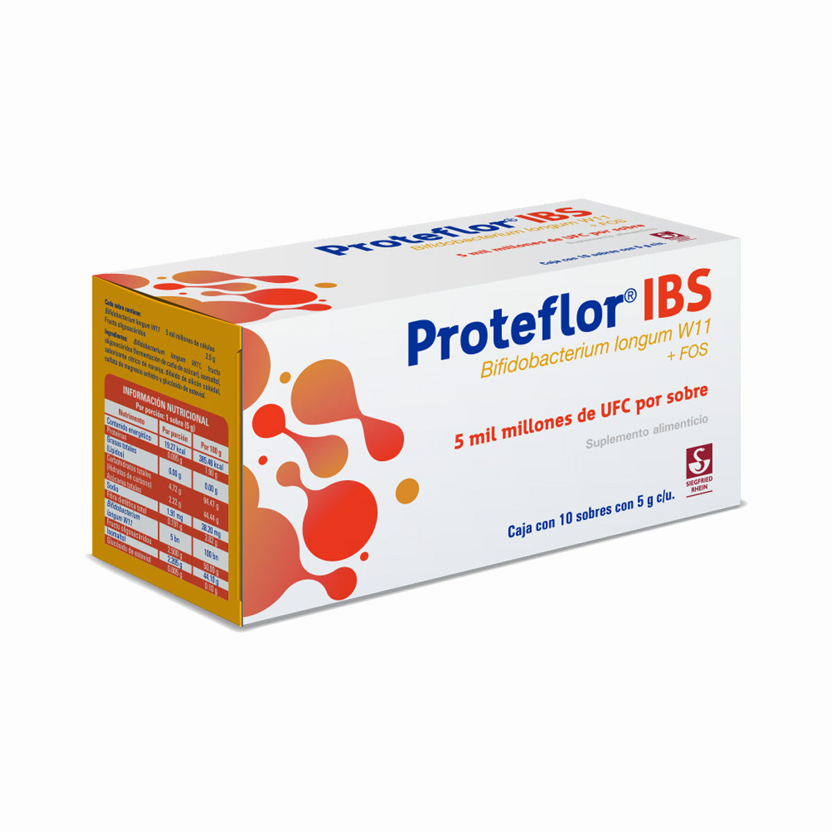 Proteflor Ibs 5 - Caja Con 10 Sobres De 5G (Bifidobacterium)