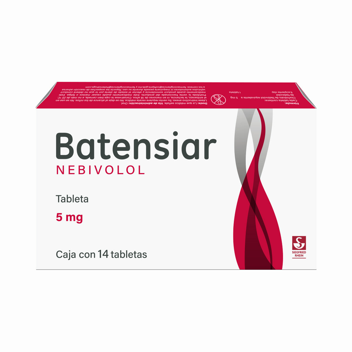 Batensiar 5Mg Con 14 Tabletas