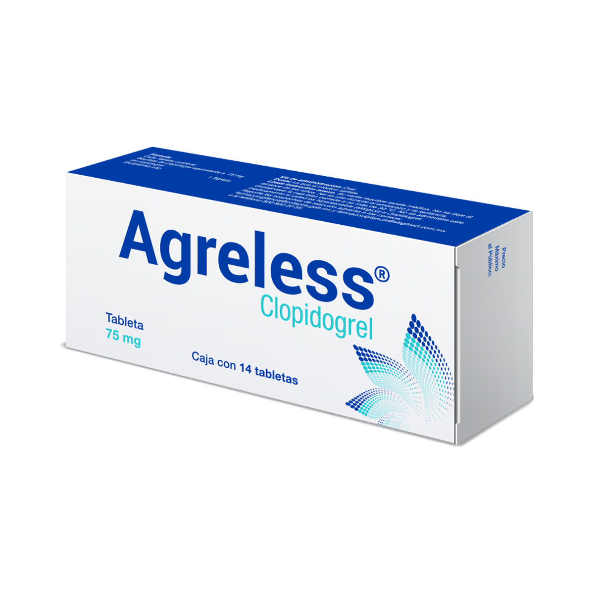 Agreless 75 Mg - Caja Con 14 Tabletas (Clopidogrel)