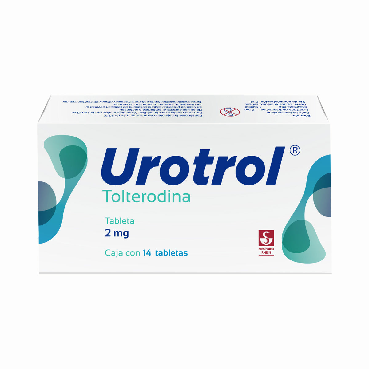 Urotrol (Tolterodina) 2 Mg Frasco Con 14 Tabletas-1