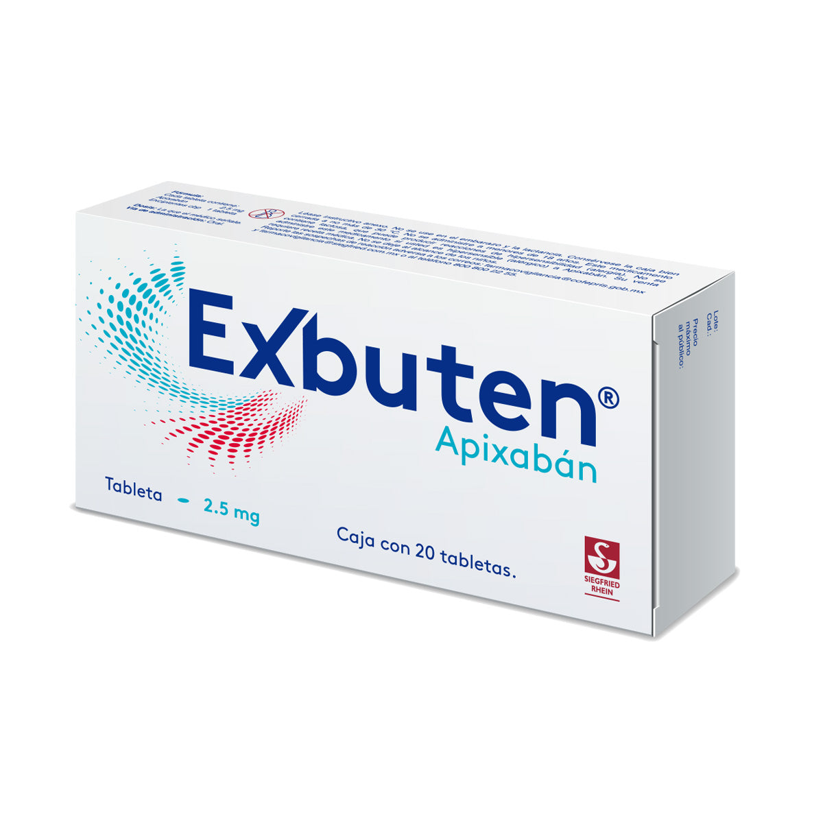 Exbuten 2.5 Mg Con 20 Tabletas