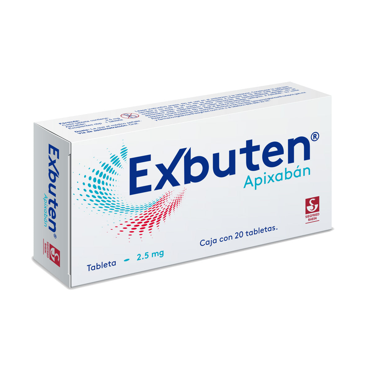 Exbuten 2.5 Mg Con 20 Tabletas