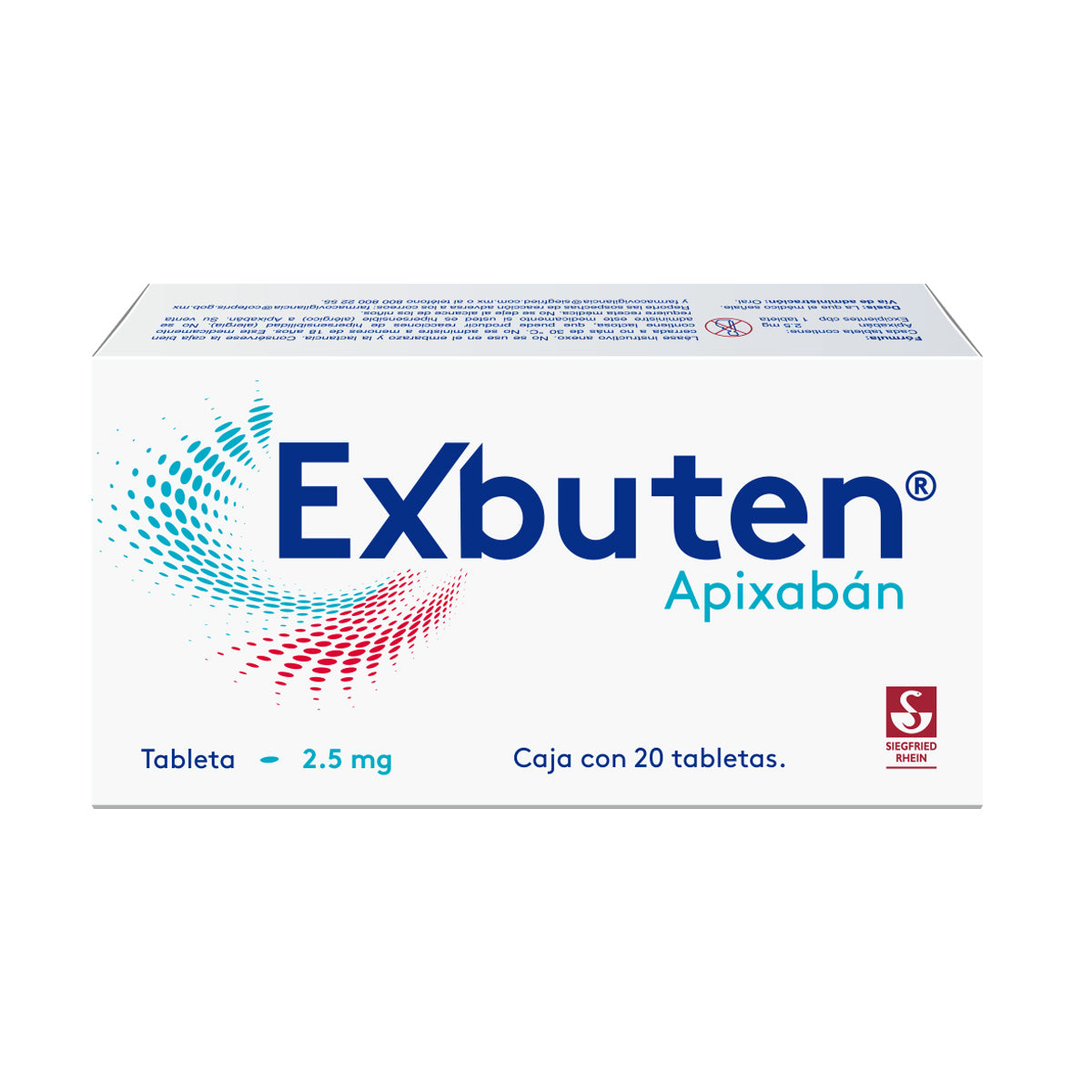 Exbuten 2.5 Mg Con 20 Tabletas