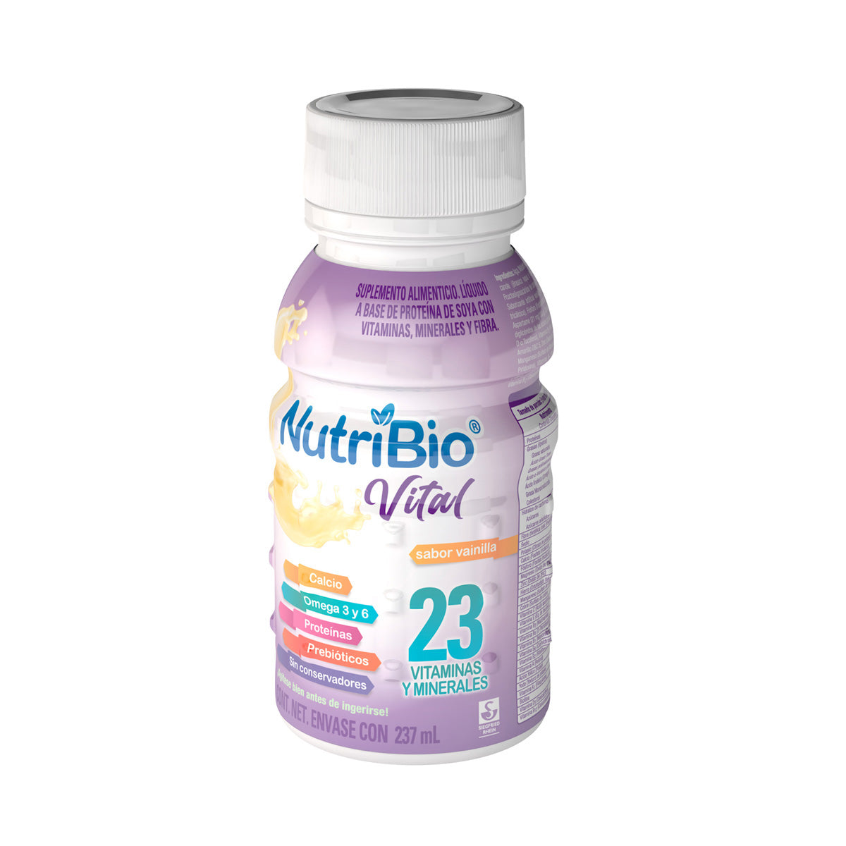 Nutribio Vital Liquido Vainilla 237 Ml