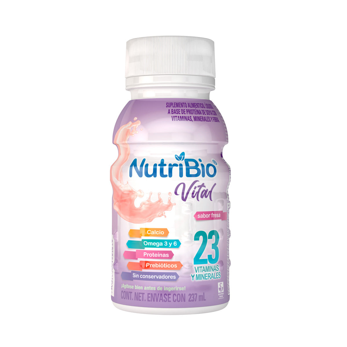 Nutribio Vital Liquido Fresa 237 Ml