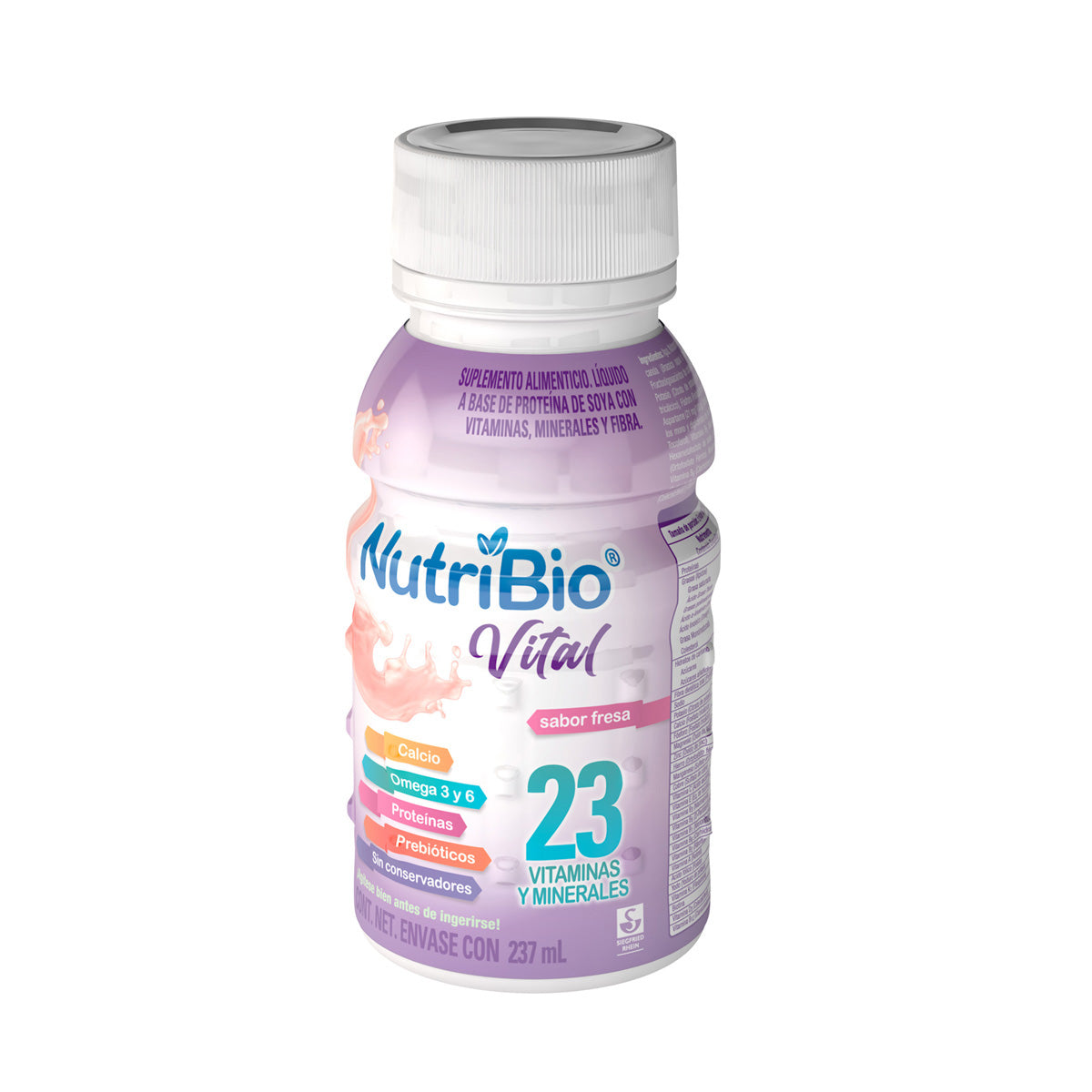 Nutribio Vital Liquido Fresa 237 Ml