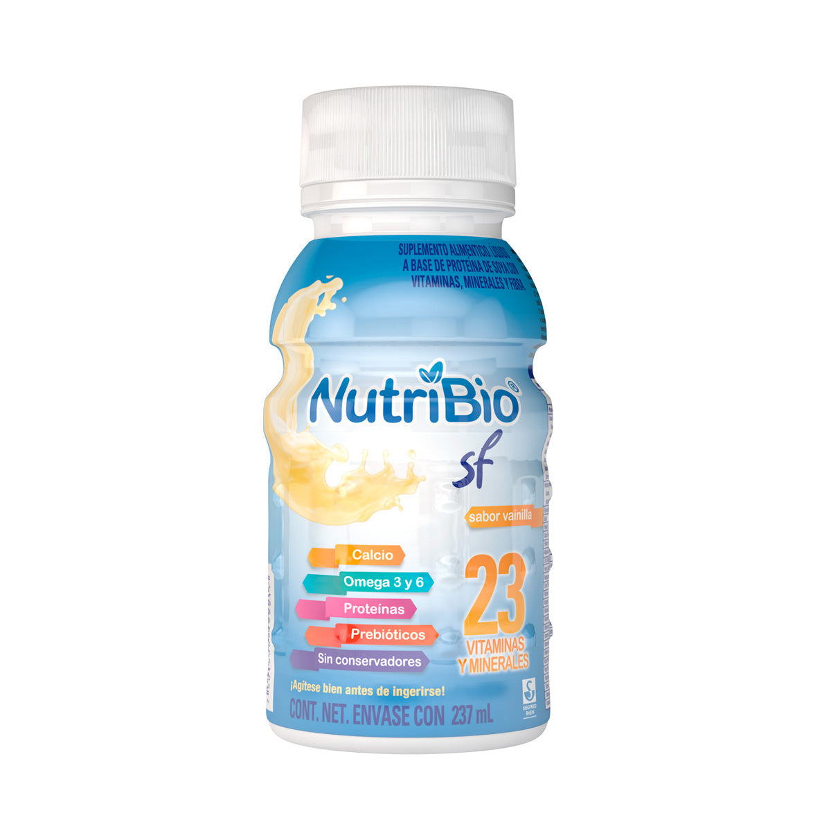 Nutribio Sf Suplemento Alimenticio Vainilla 273 Ml