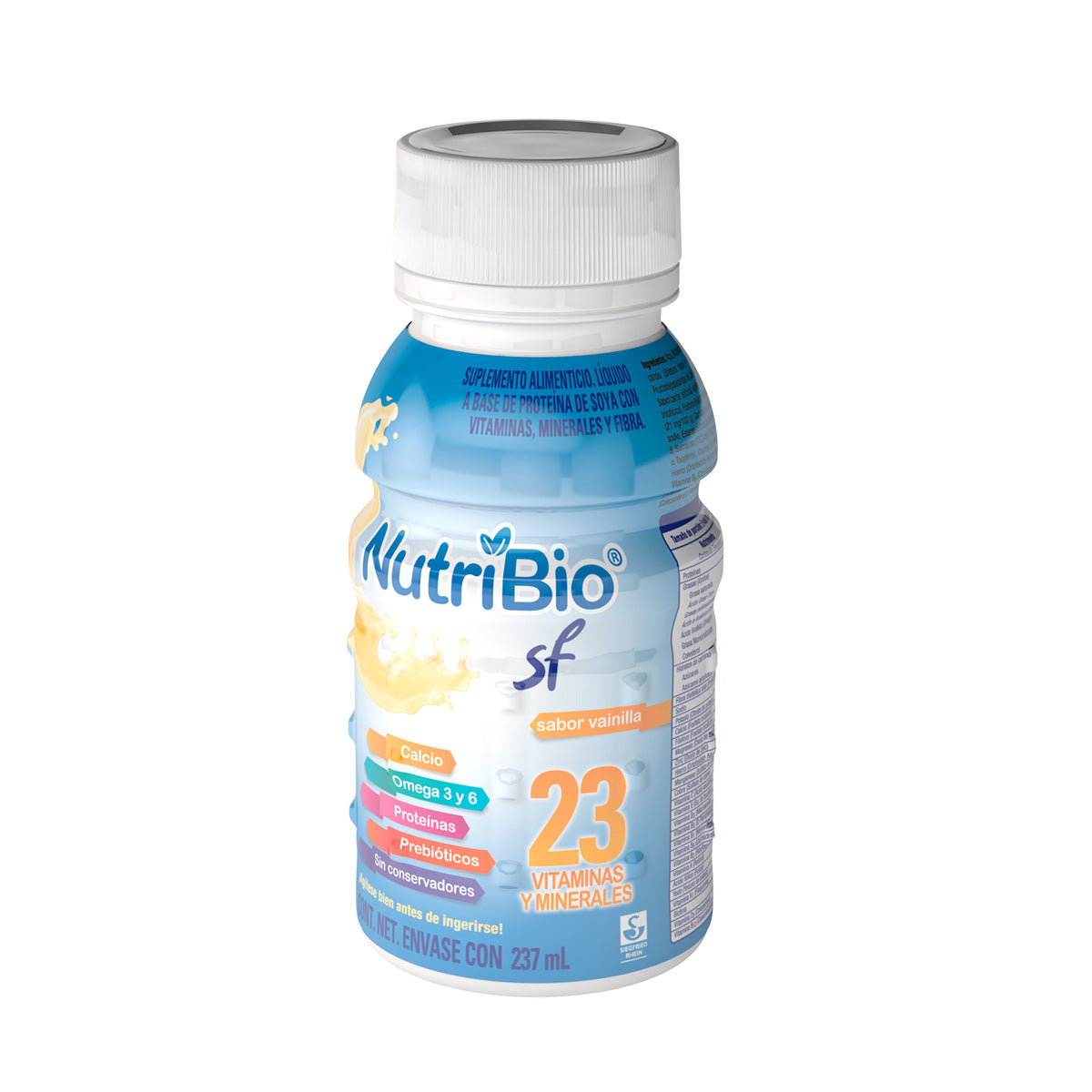 Nutribio Sf Suplemento Alimenticio Vainilla 273 Ml