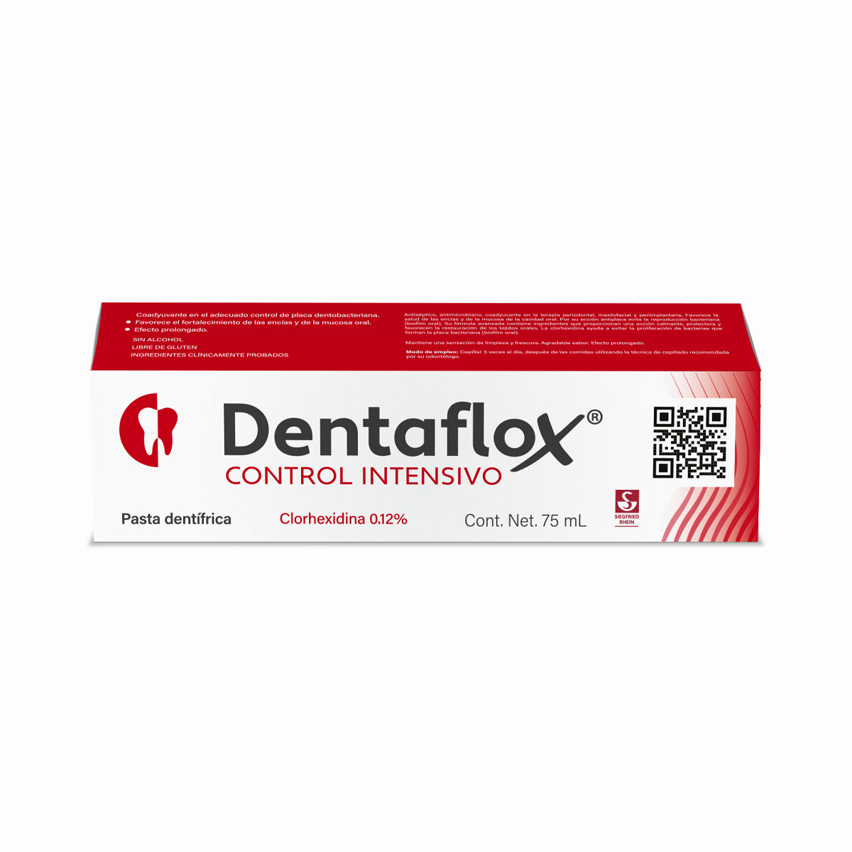 Crema Dental Dentaflox Control Intensivo 75 Ml