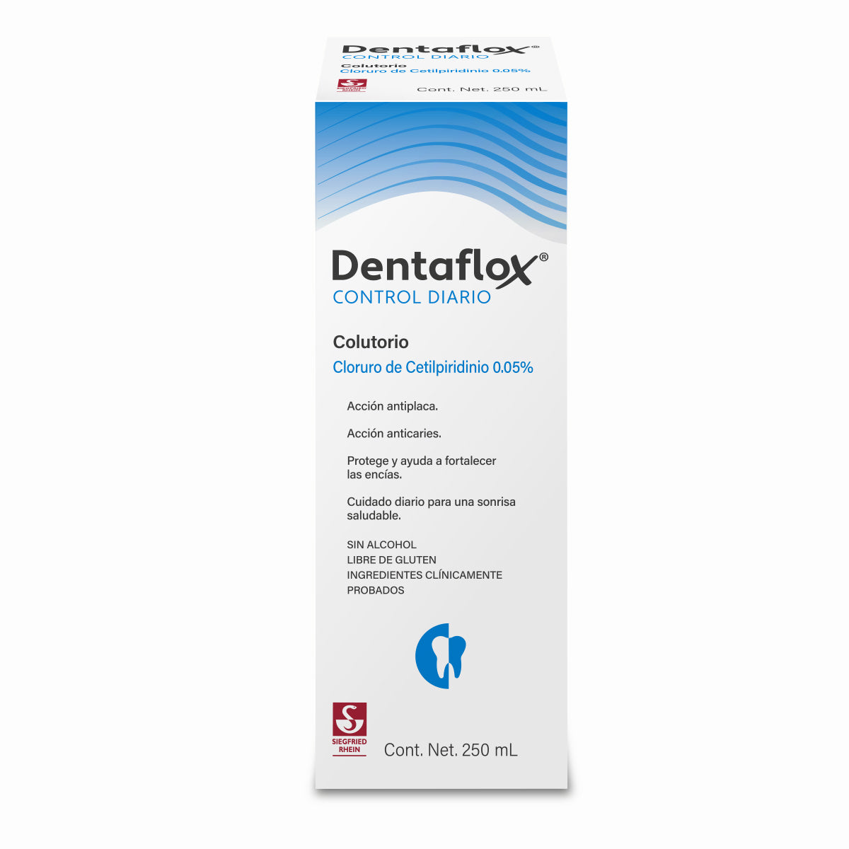 Enjuague Bucal Dentaflox Control Diario Colutorio 250 Ml