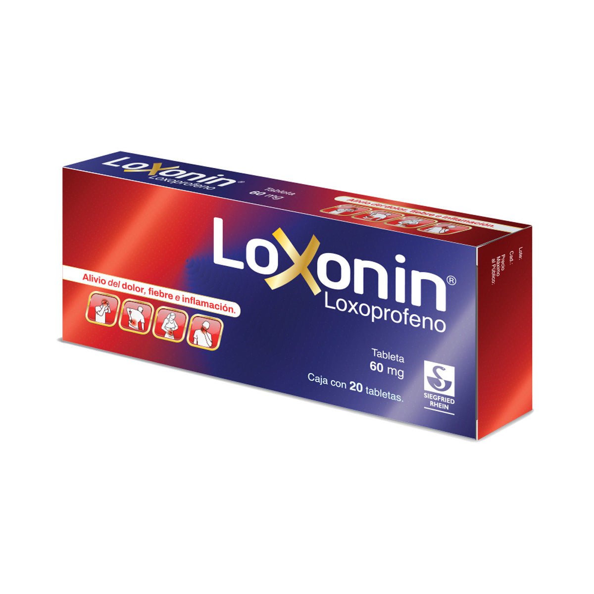 Loxonin 60 Mg Con 20 Tabletas