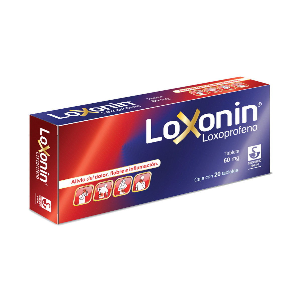 Loxonin 60 Mg Con 20 Tabletas
