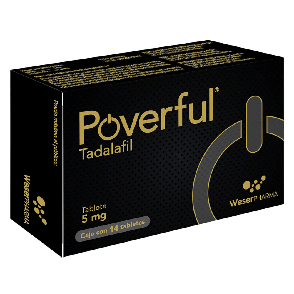 Poverful 5 Mg Con 14 Tabletas