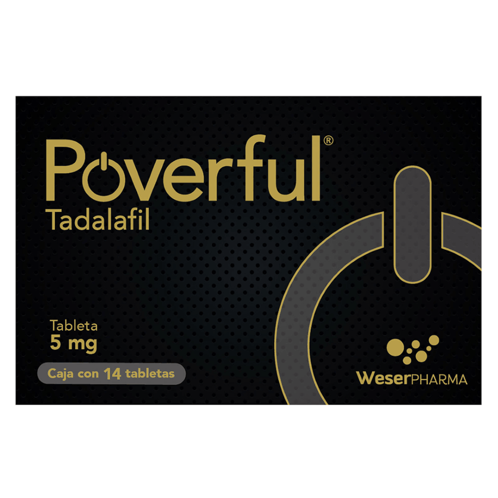 Poverful 5 Mg Con 14 Tabletas