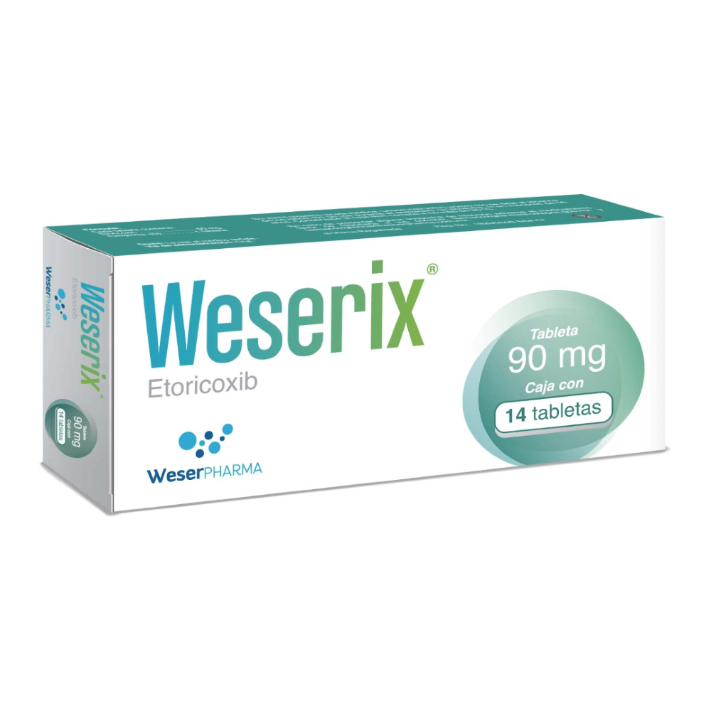 Weserix 90 Mg Con 14 Tabletas